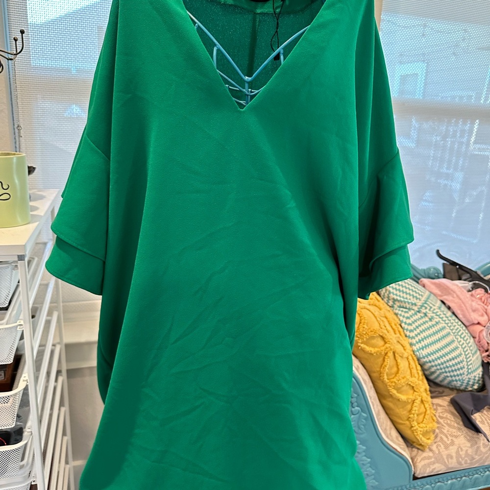 Beautiful green dress